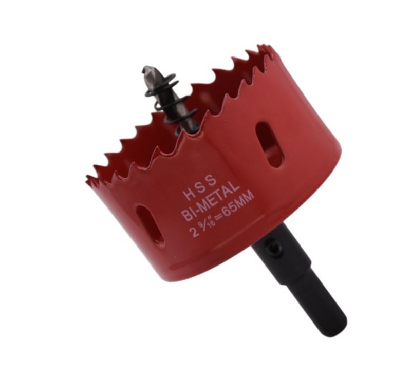 Otwornica bimetalowa Kormax 65mm HSS z uchwytem (OBMHSS65) - 1 szt.