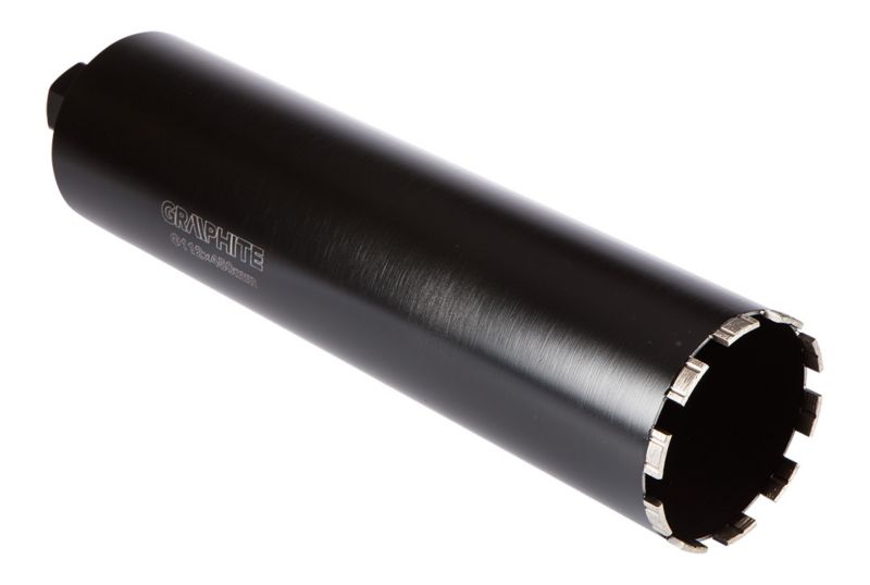 Otwornica diamentowa do wiertnicy GRAPHITE 112 x 450 mm x 10T wykonana z solidnej stali 1 szt.