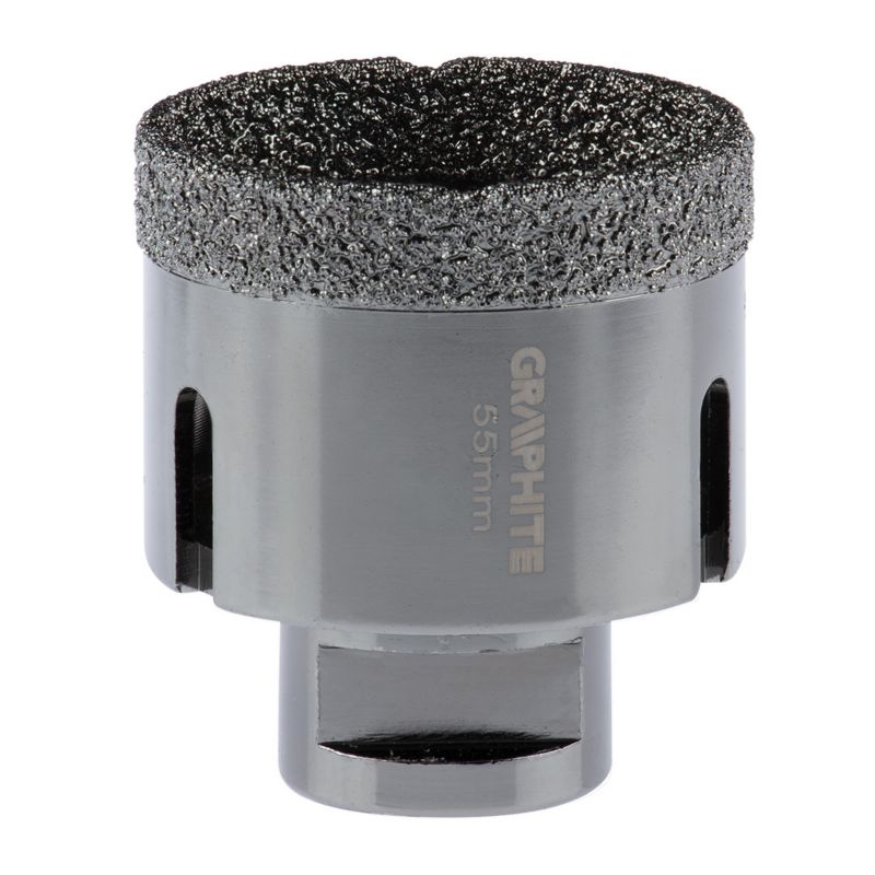Otwornica diamentowa GRAPHITE 55 mm gwint M14 1 szt.