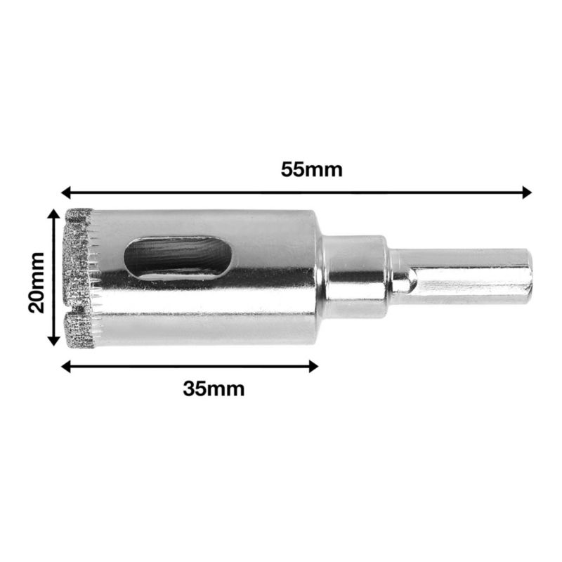 Otwornica diamentowa Mac Allister WET 20 mm
