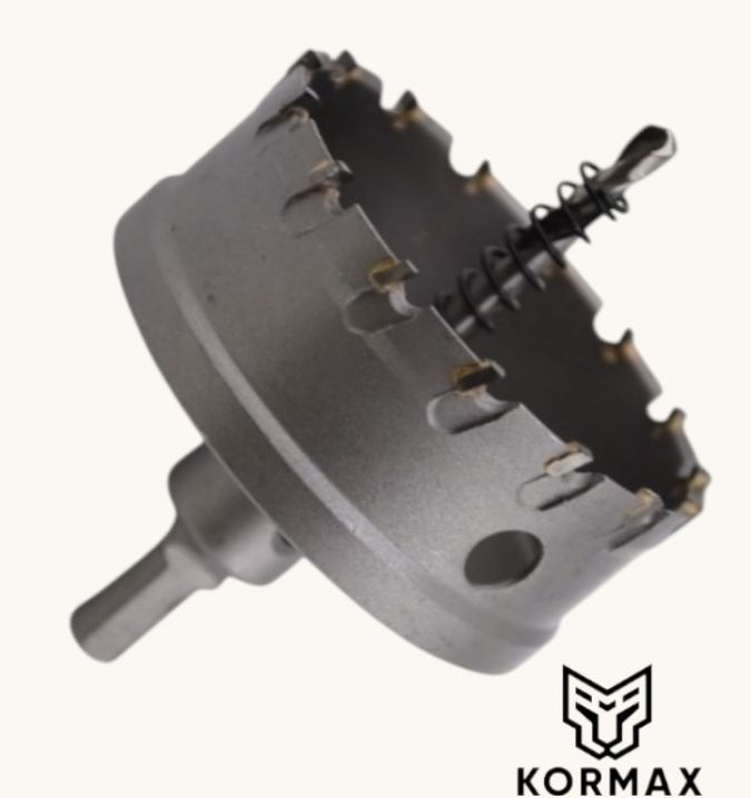 Otwornica do metalu Kormax 83mm x 25mm wiertło koronowe z węglikiem TCT krótkie (TCTJK83) - 1 szt.