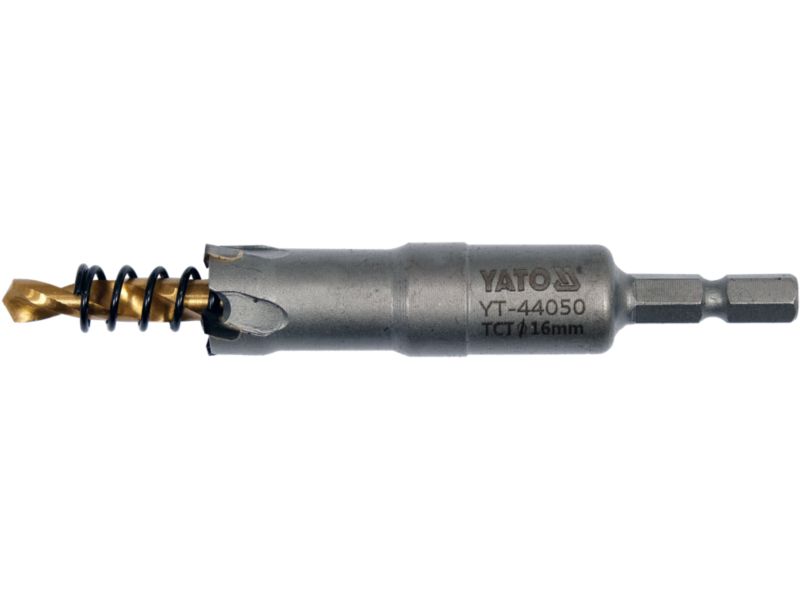 Otwornica do metalu Yato węglik spiekany TCT 16 mm