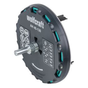 Otwornica regulowana Wolfcraft 45-130 mm
