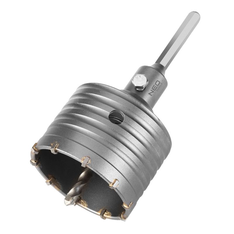 Otwornica widiowa NEO TOOLS 80 mm z adapterem HEX oraz wiertłem pilotującym 1 szt
