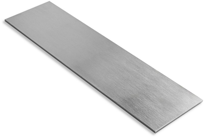 Płaskownik Aluminiowy SZCZOTKOWANY GAL-INDUSTRIAL 80x5mm 190cm Profil Aluminium NA WYMIAR 1 szt.