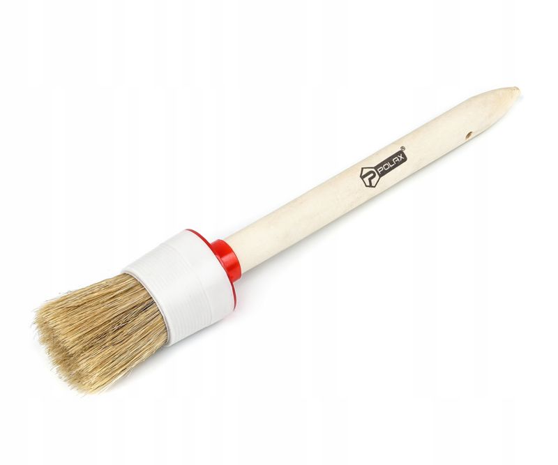 Pędzel okrągły Polax STANDART mieszane włosie drewniana rączka 10/40 mm 1 szt.