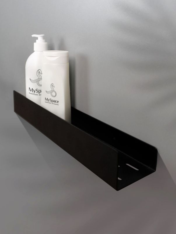 Półka Łazienkowa Prysznicowa Rea Sf04-600-B Czarny 60X9X5Cm 1Szt