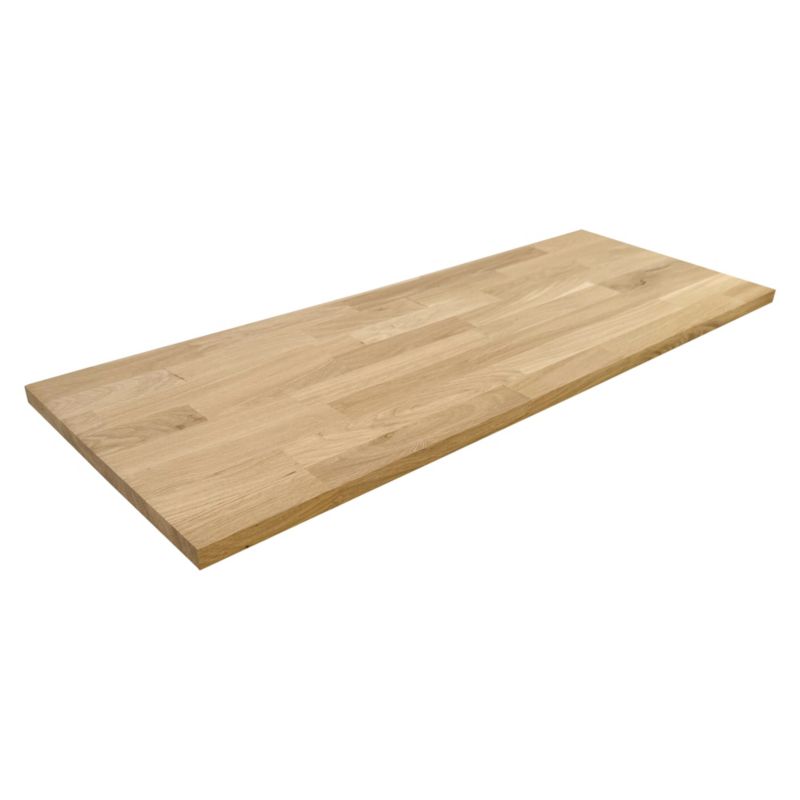 Półka Drewniana Dąb Mikrowczep DotWood 120 x 30 x 1,8cm FINLAM Surowe ...