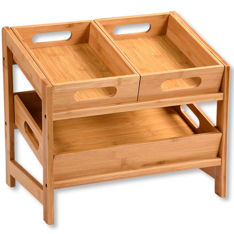 Półka kuchenna bambusowa Kesper brąz h40x35 cm 1 szt.