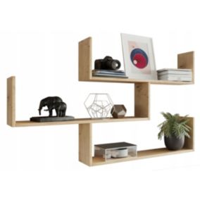 Półka Matkam wisząca THETA regał Per dąb artisan 1 szt.