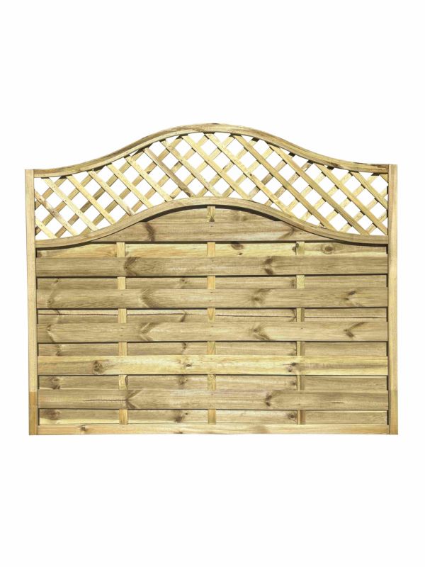 Płot "Aga" 2x fala Roma 180x150/130 cm 1szt.