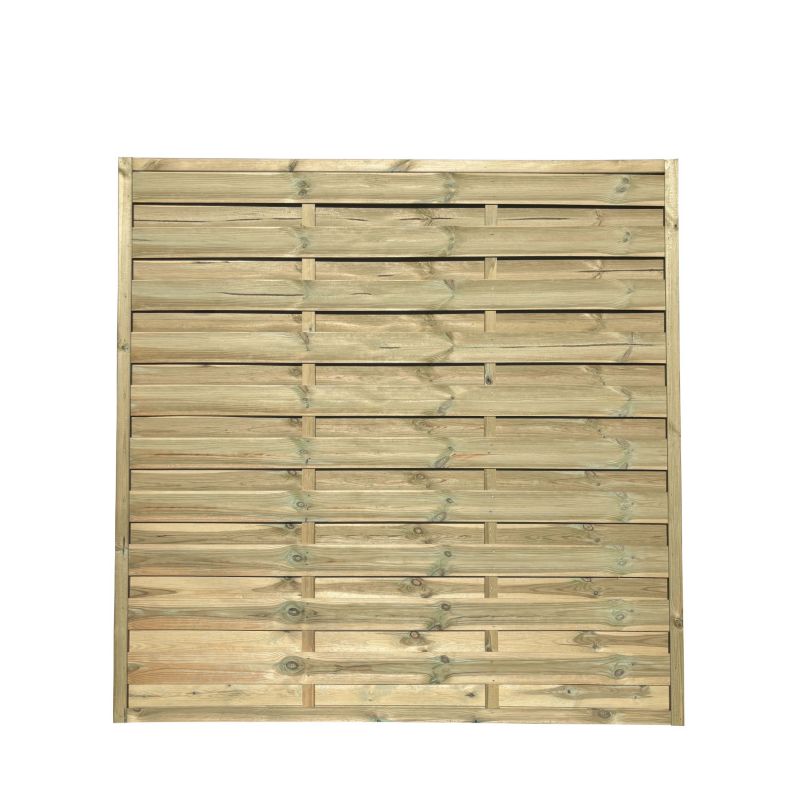 Płot lamelowy PO prosty Roma 180x180 cm 1szt.
