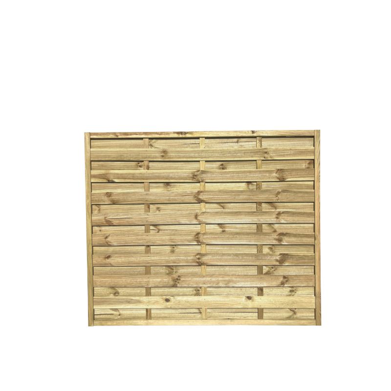 Płot lamelowy prosty Roma 180x150 cm 1szt.