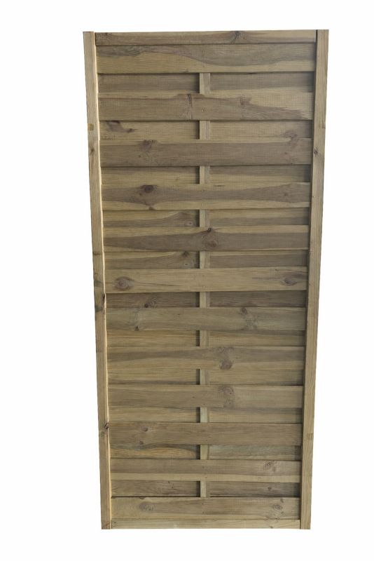 Płot lamelowy prosty Roma 90x200 cm 1szt.