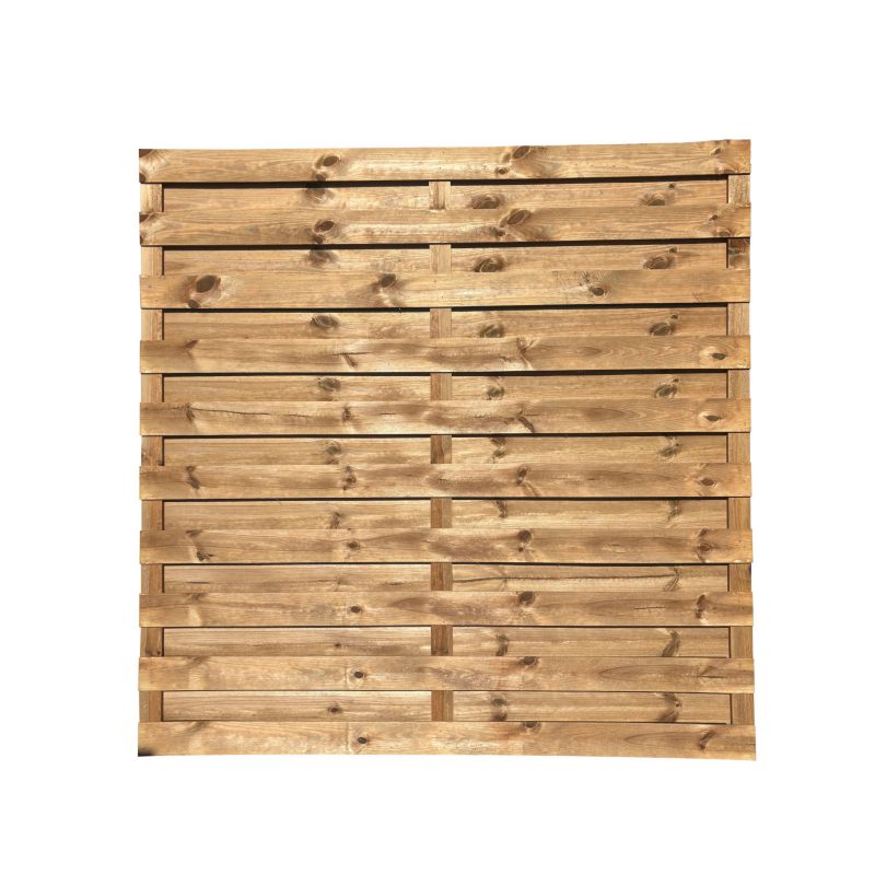 Płot Multi proty brąz ROMA 180x180 cm 1szt.