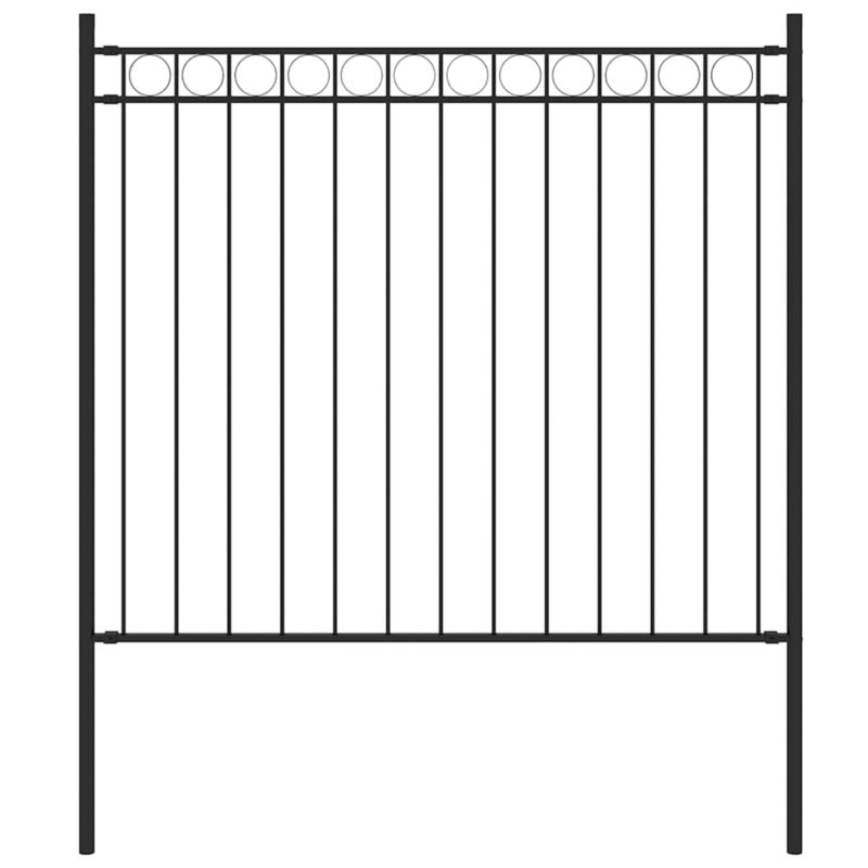 Płot ogrodowy vidaxl 170 x 130 cm 1 szt