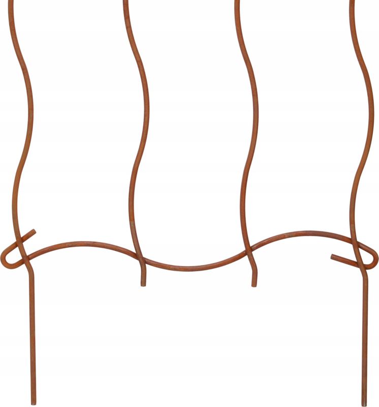 Płotek palisada KOTARBAU rdza 48 cm 1 szt.