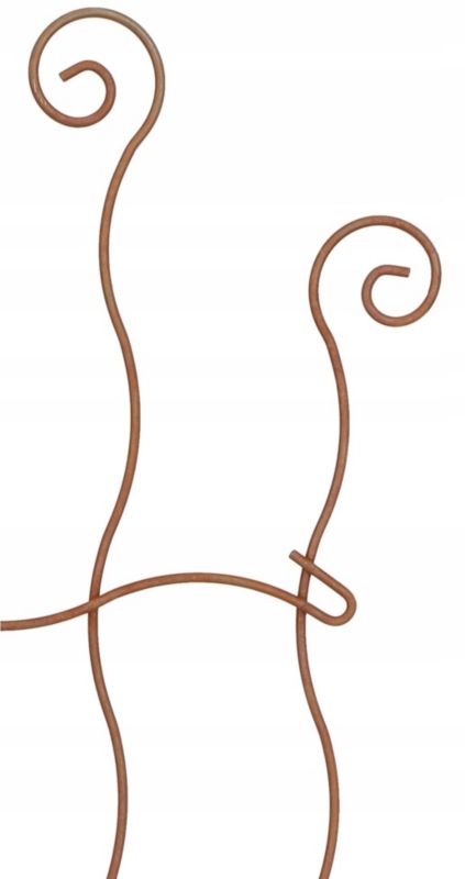 Płotek palisada KOTARBAU rdza 48 cm 1 szt.