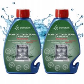 Płyn do czyszczenia zmywarki, Aromatum, w płynie, 2x 250ml, 2szt