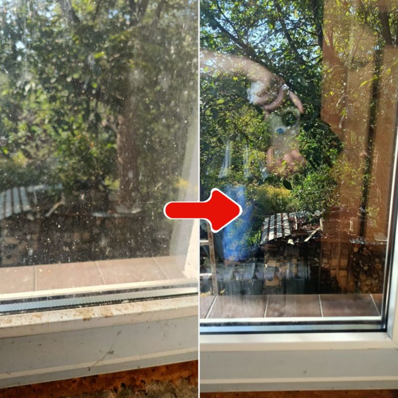 Płyn do mycia okien luster szkła szyb Nanobauer 750ml 1 szt