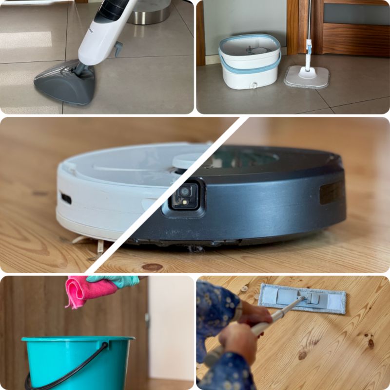 Płyn do Podłóg, Robotów Mopujących Haip Nanobauer 300ml Zapach Czysta Bawełna 1 szt