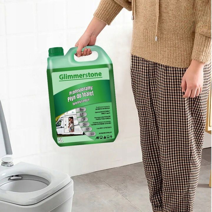 Płyn koncentrat do toalet turystycznych Matkam green zapach sosny 2x5L 2szt.