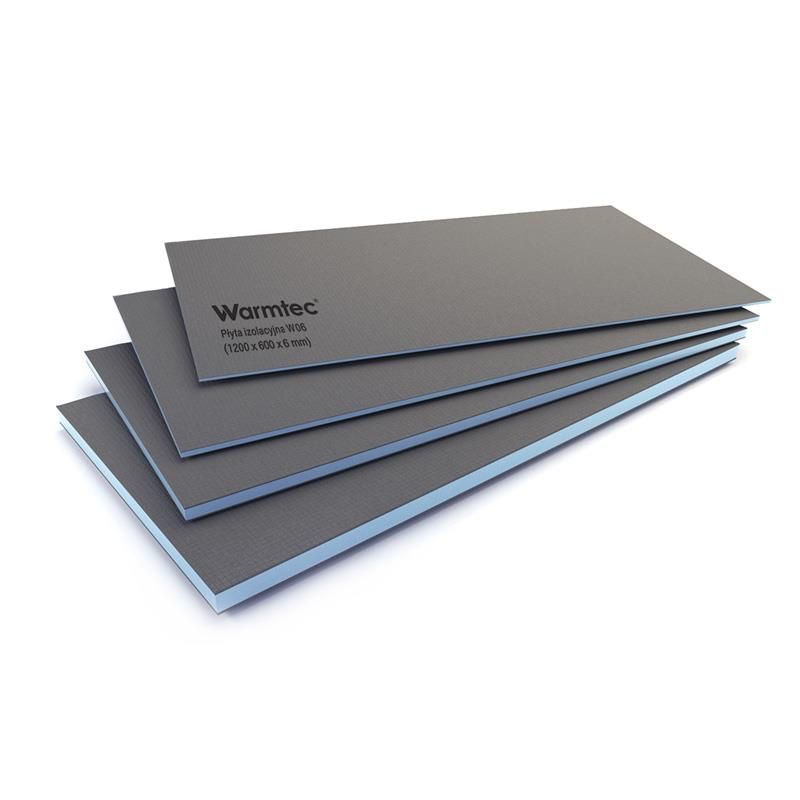 Płyta budowlana Warmtec izolacyjna wodoodporna Maxiterm W06 120x60 cm gr. 6 mm 1szt.