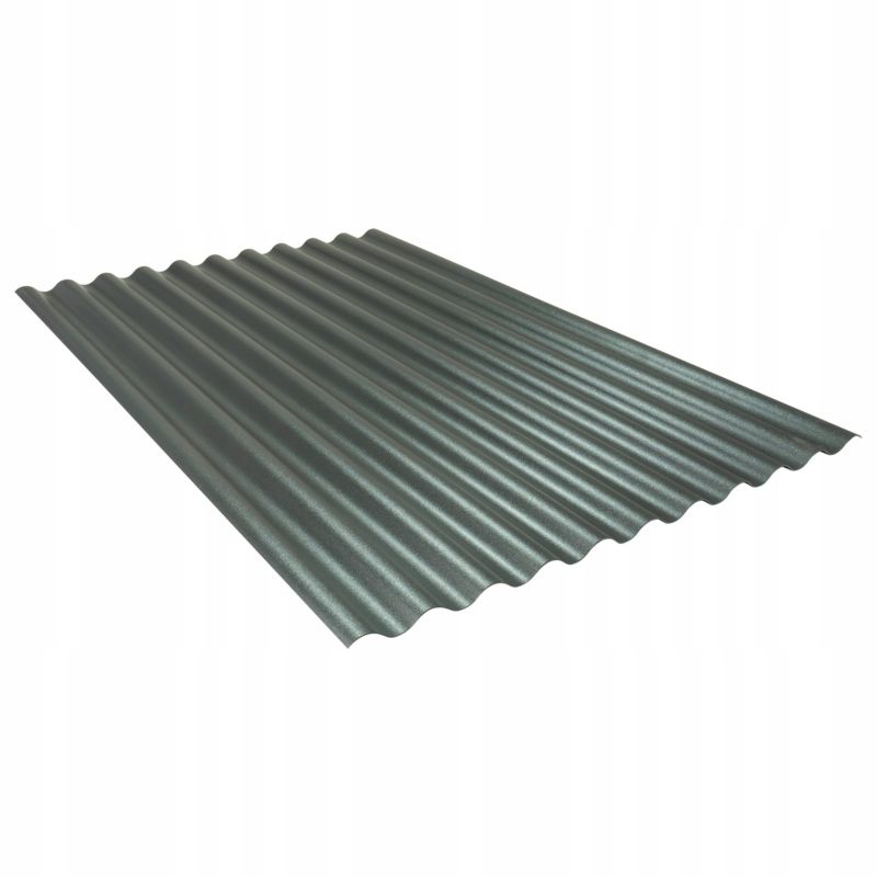 Płyta dachowa PVC RSCBis WBS II falista grafitowa 1030 x 2500 mm grubość 1,2 mm 1 szt.
