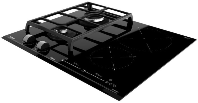 Płyta gazowo-indukcyjna TEKA 60cm JZC 64322 ABC BK (E4) czarne szkło 112570203 1szt.
