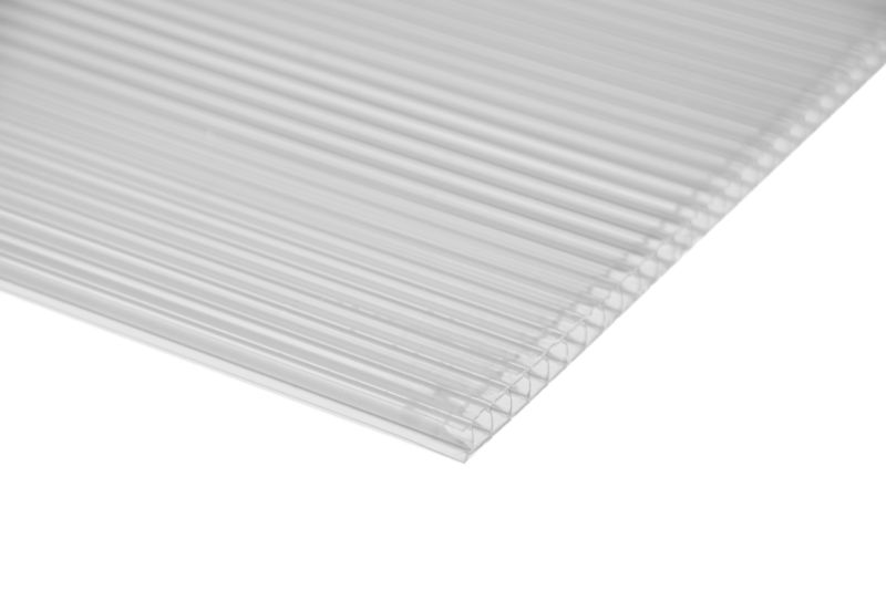 Płyta poliwęglan komorowa Polyxo PC Transparentny multiwall 1050x2000/4 mm 1 szt.