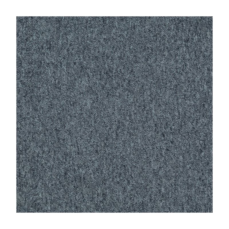 Płytka dywanowa biurowa e-floor 50x50 cm Modena wykładzina trudnopalna kolor niebieski (1 paczka - 5m2) 20 szt.
