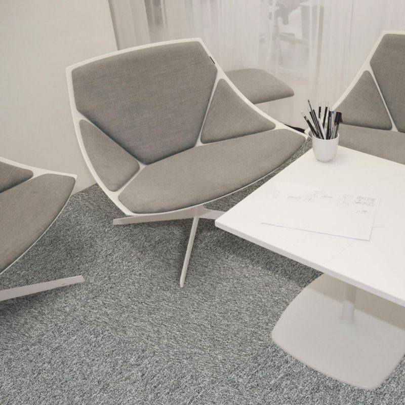 Płytka dywanowa VIENNA/OFFICE 72 szara do biura, do sklepu, do salonu 5m2