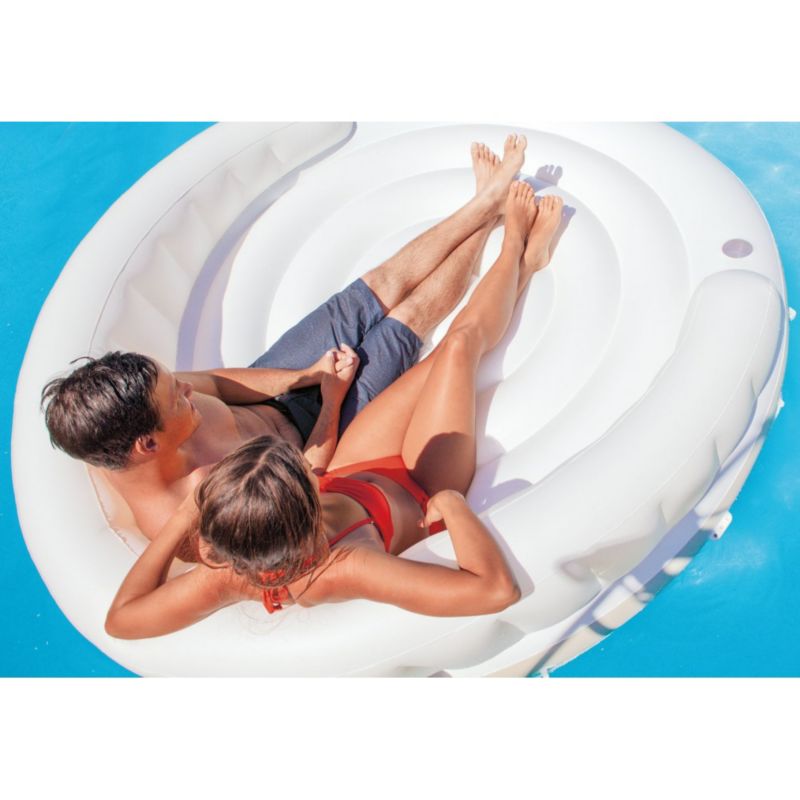 Pływająca dmuchana wyspa Intex 58292EU, zadaszenie, 1 szt.
