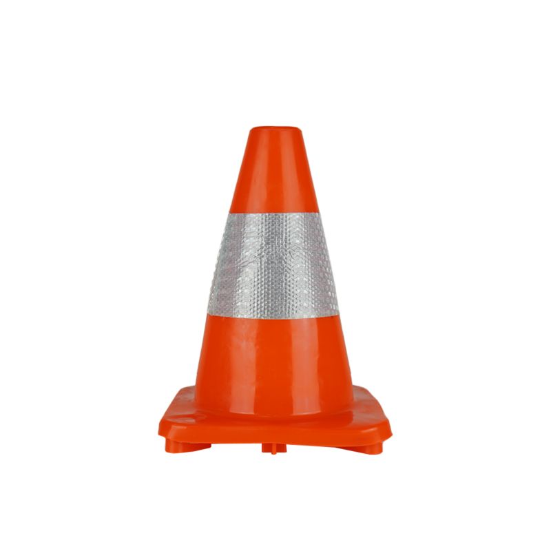 Pachołek drogowy odblaskowy miękki 30cm  elastyczny pachołek ostrzegawczy do prac drogowych 1 szt.