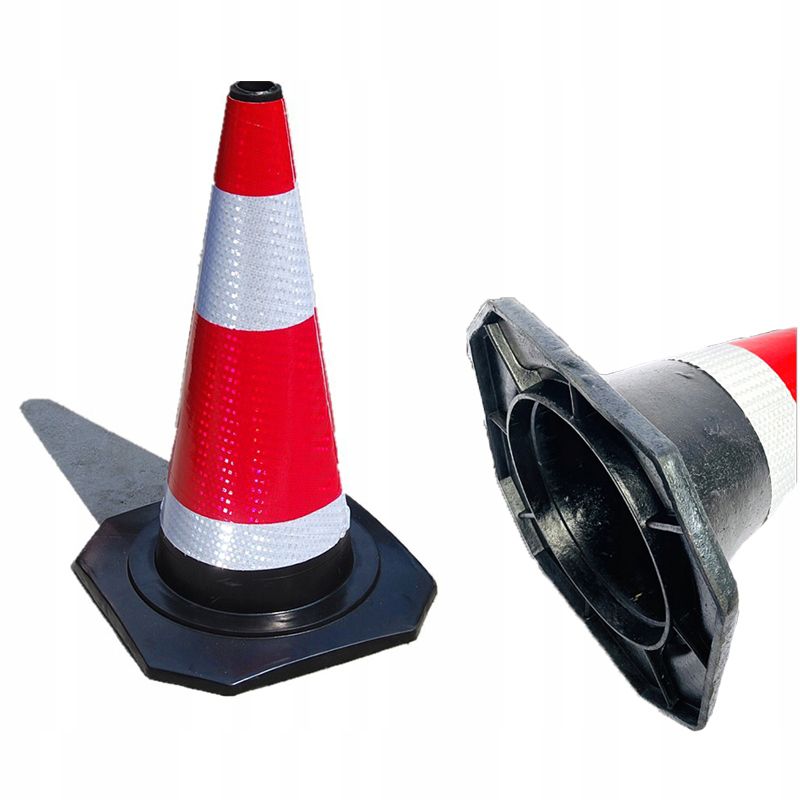 Pachołek Rebiko drogowy ostrzegawczy odblask słupek składany odblaskowy 40 cm 1 szt.