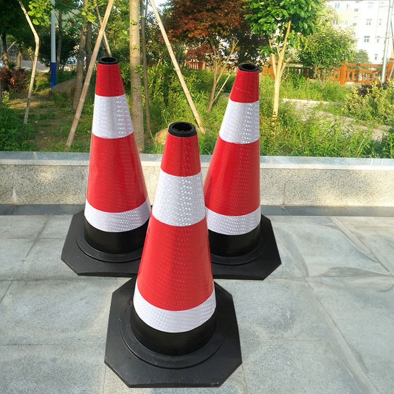 Pachołek Rebiko drogowy ostrzegawczy odblask słupek składany odblaskowy 40 cm 1 szt.