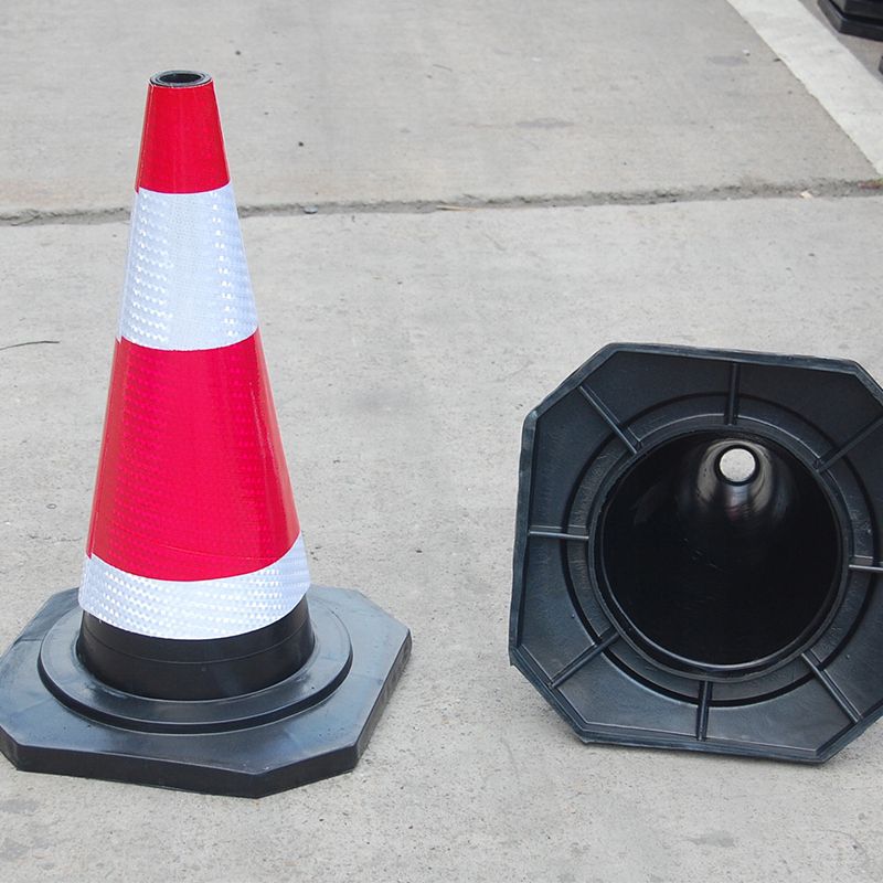 Pachołek Rebiko drogowy ostrzegawczy odblask słupek składany odblaskowy 40 cm 1 szt.