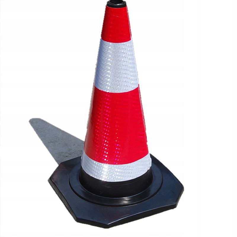 Pachołek Rebiko drogowy ostrzegawczy odblask słupek składany odblaskowy 40 cm 1 szt.