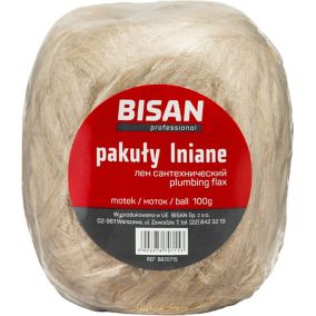 Pakuły lniane Bisan motek 100 g