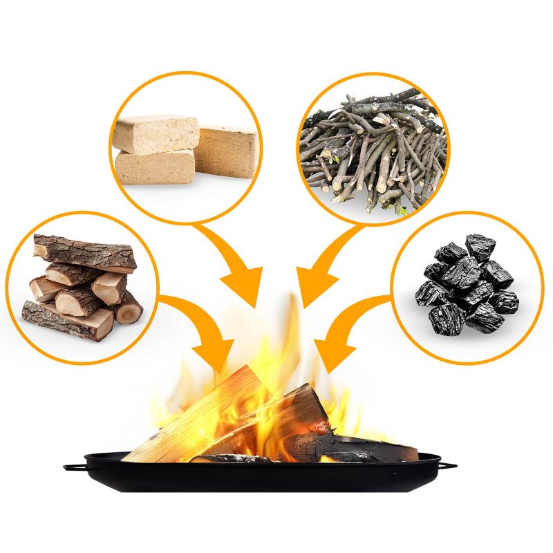 Palenisko ogrodowe Berdsen BD-881 na ognisko grill 60 cm z uchwytami 1 szt