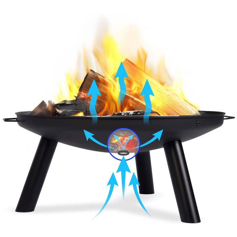 Palenisko ogrodowe Berdsen BD-881 na ognisko grill 60 cm z uchwytami 1 szt