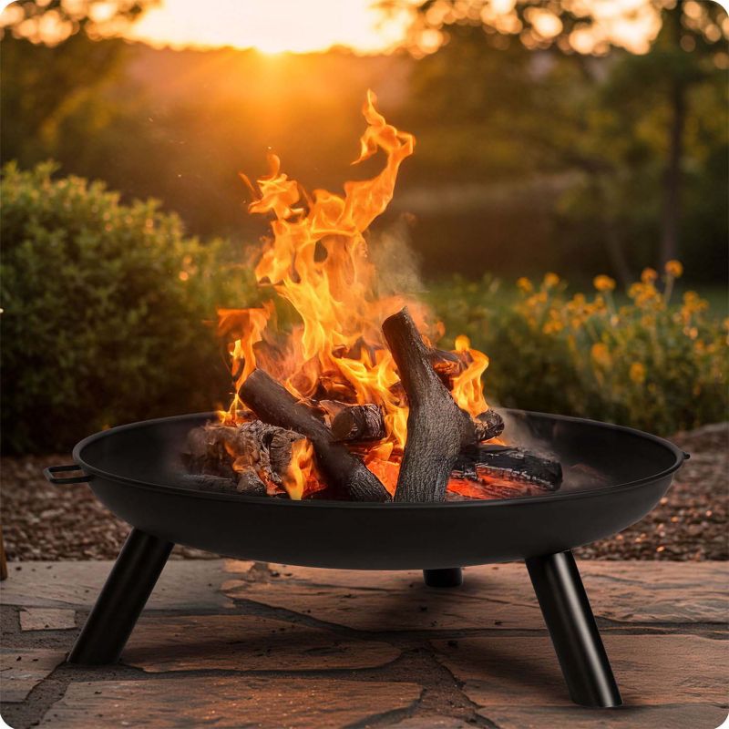 Palenisko ogrodowe Berdsen BD-882 na ognisko grill 80 cm z uchwytami 1 szt.