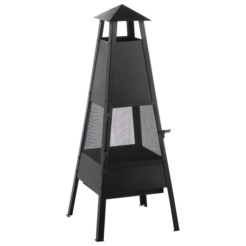 Palenisko ogrodowe Yasur Metal Czarny 1 szt.
