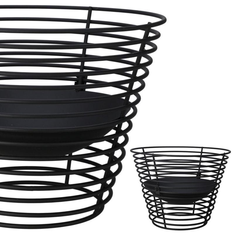 Palenisko ogrodowe z misą Koopman czarne metalowe 53xh40 cm 1 szt.
