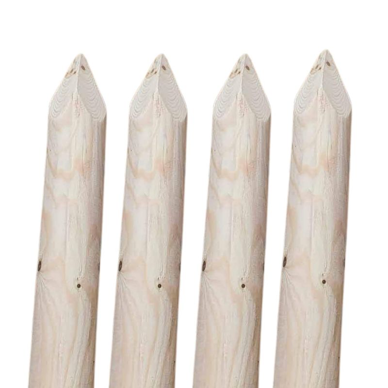 Palisada Drewniana Timbermik 100 cm Drewno Sosnowe 7 cm (4 szt.)