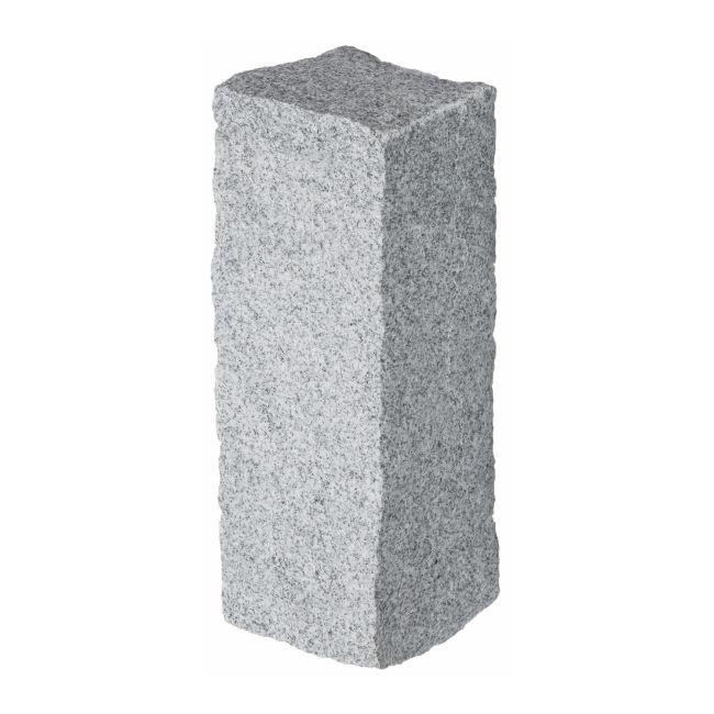 Palisada granitowa 10 x 10 x 25 cm szara