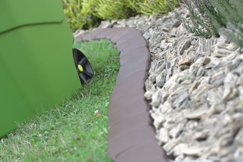 Palisada ogrodowa niska Prosperplast IPAK1 kolor Szary 1szt