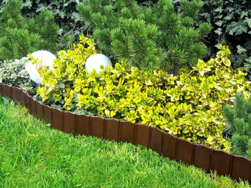 Palisada ogrodowa Stella Green brązowa 5 szt.