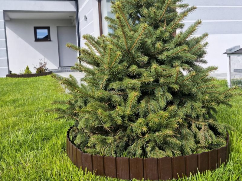 Palisada ogrodowa Stella Green brązowa 5 szt.