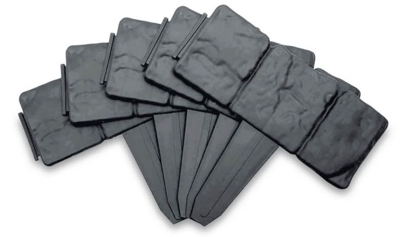PALISADA OGRODOWA Szeroka KAMIEŃ 250CM Kamień Szeroka 25x23cm x10 szt